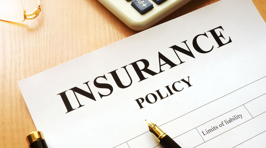 Image of an insurance policy agreement, Issa Castro Law Firm.