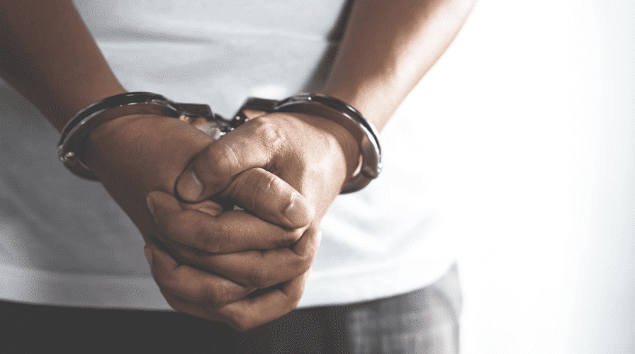Image of someone who has been arrested, Atlanta GA Criminal Defense Lawyers, Issa Castro Law Firm.