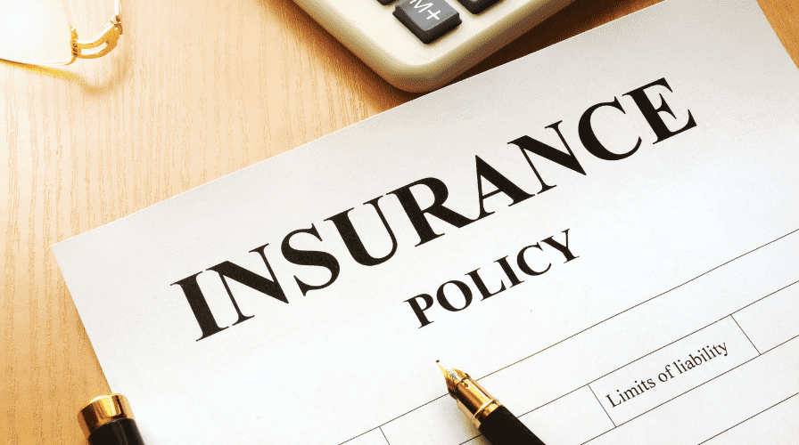 Image of an insurance policy agreement, Issa Castro Law Firm.