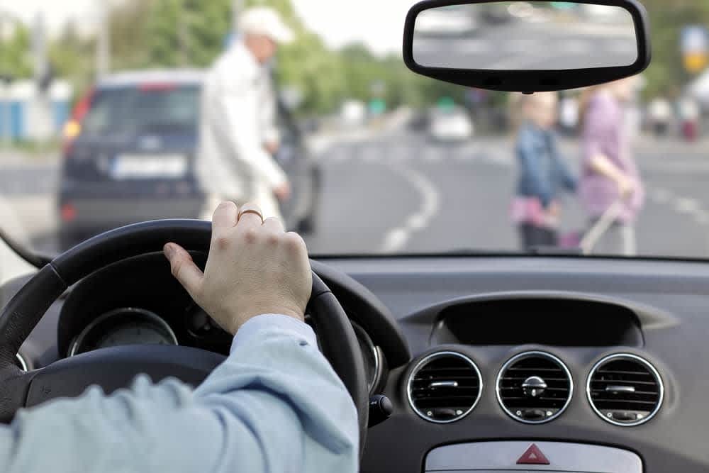 Driver Spotted a Pedestrian Driver Spotted a Pedestrian